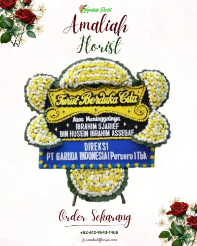 Papan Bunga Duka di Gandusari